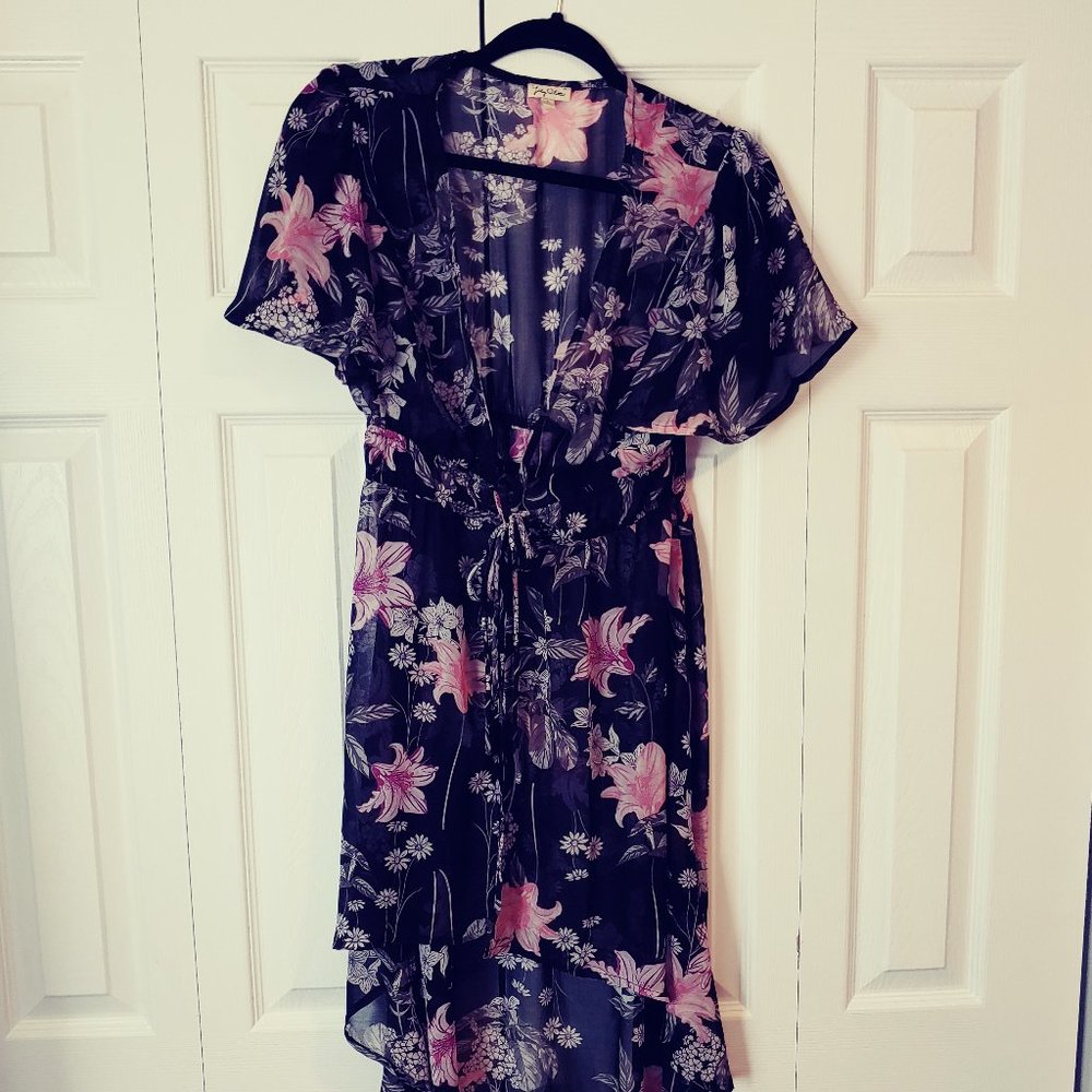 Lily White Floral Dress